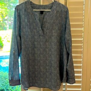Ann Taylor Outlet Beautiful Striped Blouse